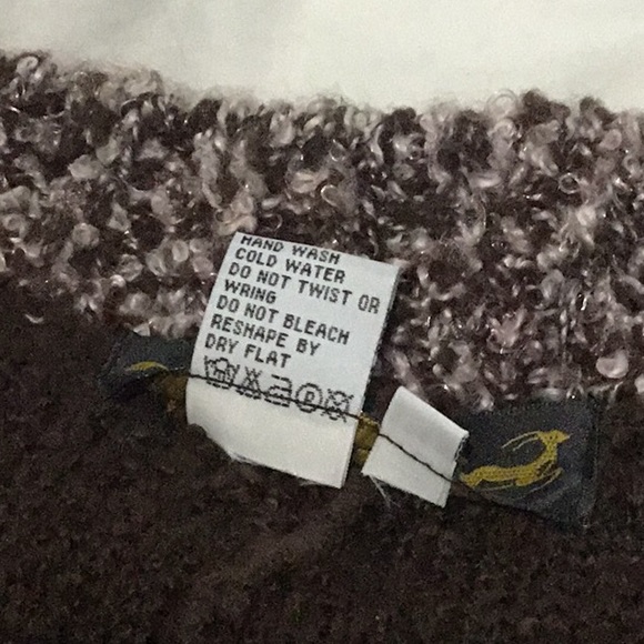 🧶Gizel one button brown long sweater - Picture 9 of 9